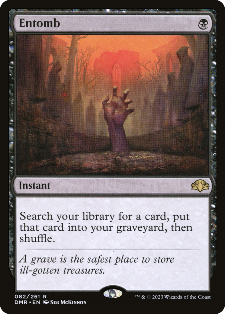 Entomb (DMR-082) - Dominaria Remastered - Magic The Gathering