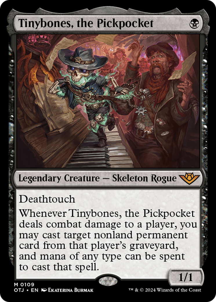 Tinybones, the Pickpocket (OTJ-109) - Outlaws of Thunder Junction - Magic The Gathering