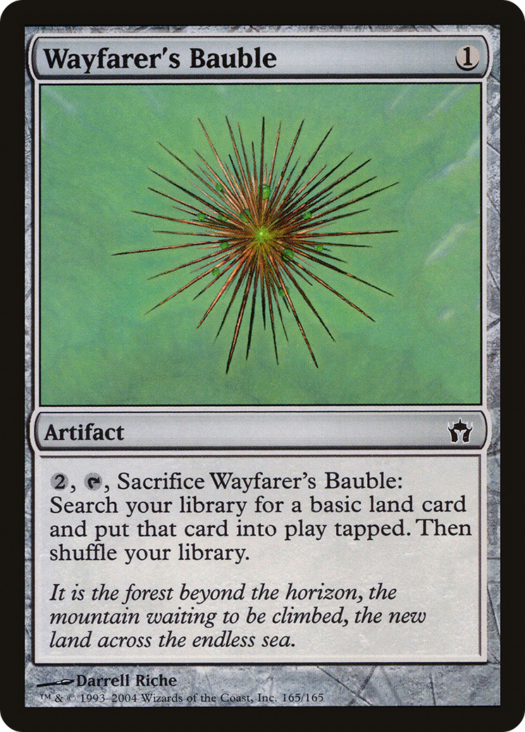 FOIL Wayfarer's Bauble (5DN-165) - Fifth Dawn - Magic The Gathering