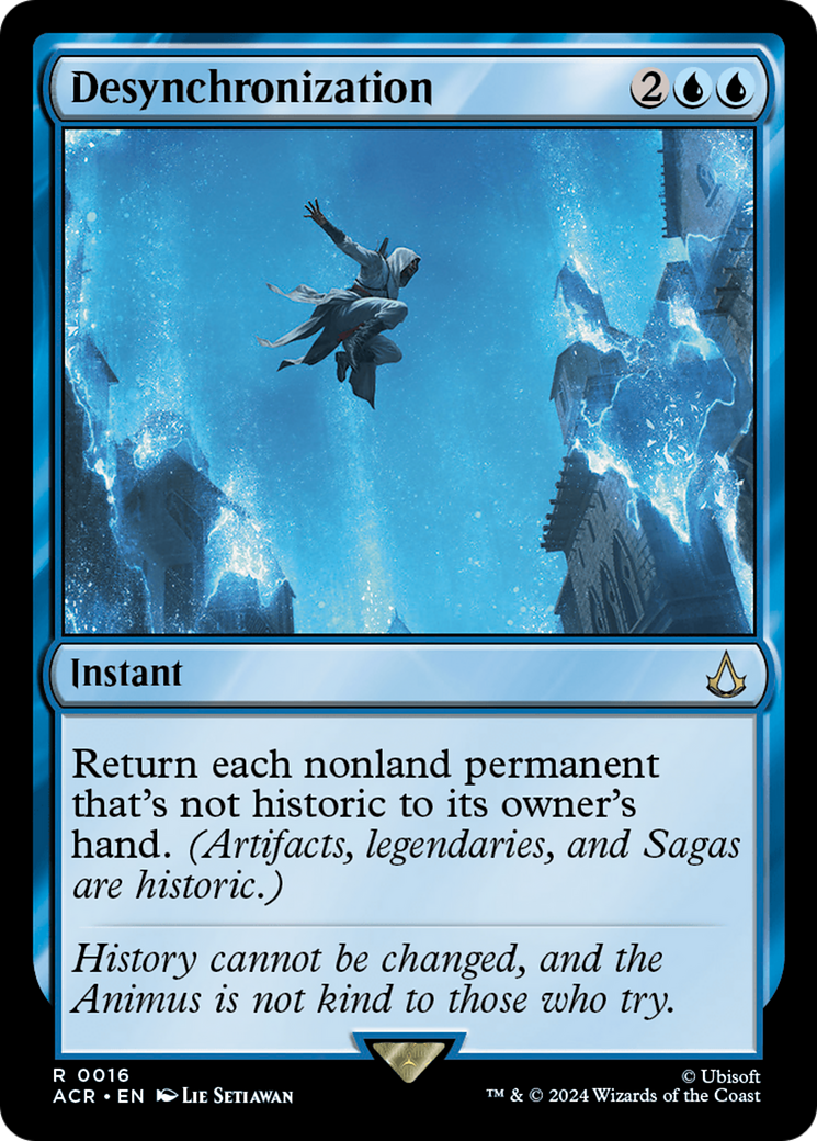 Desynchronization (ACR-016) - Assassin's Creed - Magic The Gathering
