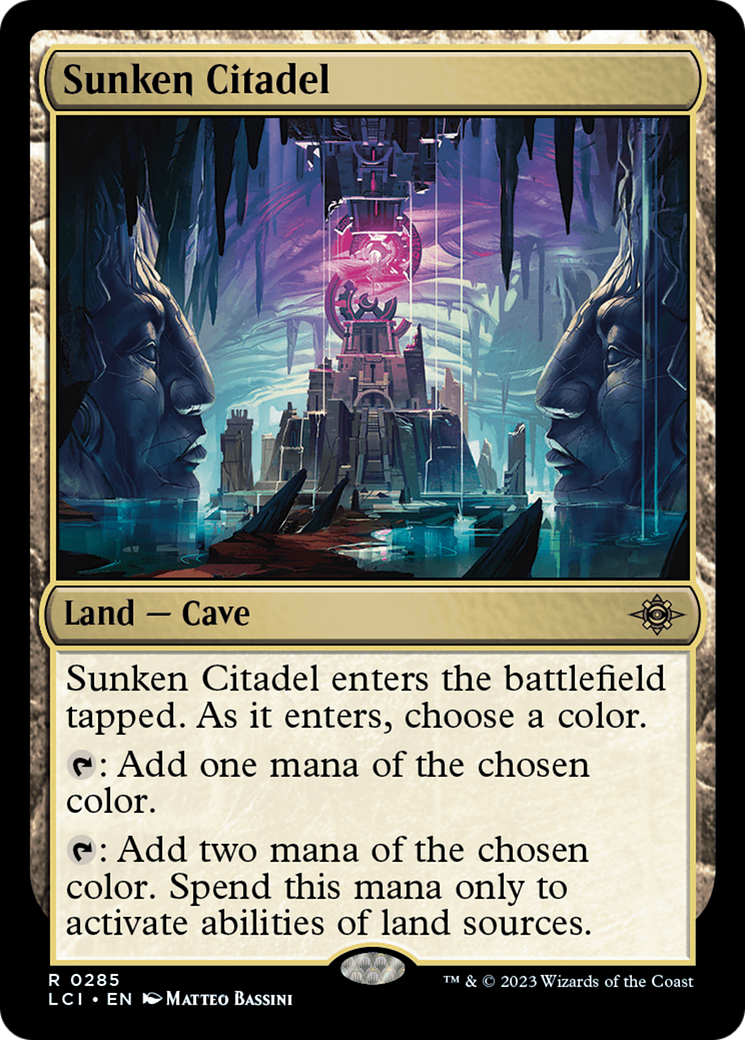 FOIL Sunken Citadel (LCI-285) - The Lost Caverns of Ixalan - Magic The Gathering