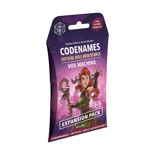 Codenames Critical Role Adventures Vox Machina Expansion Pack