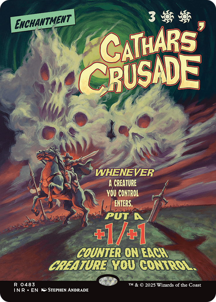 FOIL Cathars' Crusade (INR-483) - Innistrad Remastered - Magic The Gathering
