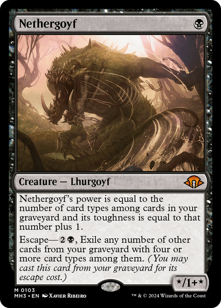 Nethergoyf (MH3-103) - Modern Horizons 3 - Magic The Gathering
