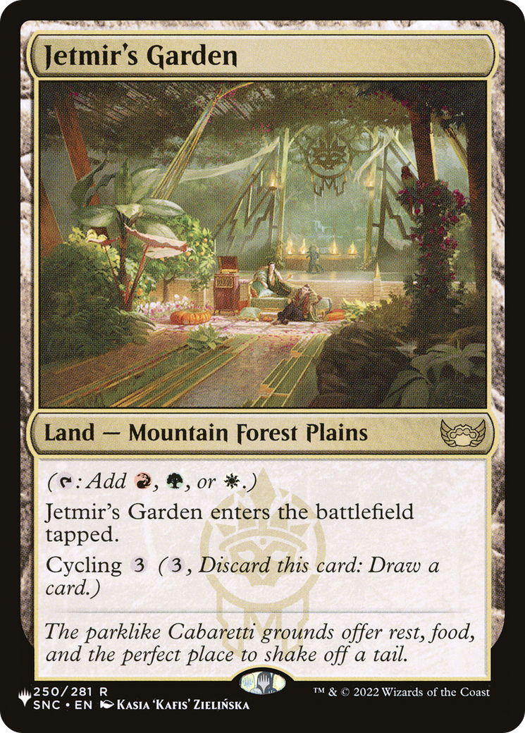 Jetmir's Garden (LIST-SNC-250) - The List - Magic The Gathering