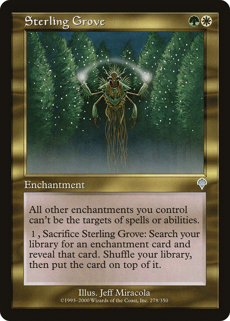 Sterling Grove (INV-278) - Invasion - Magic The Gathering