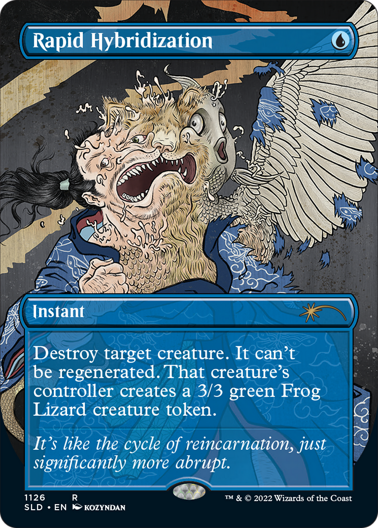 FOIL Rapid Hybridization (SLD-1126) - Secret Lair Drop - Magic The Gathering
