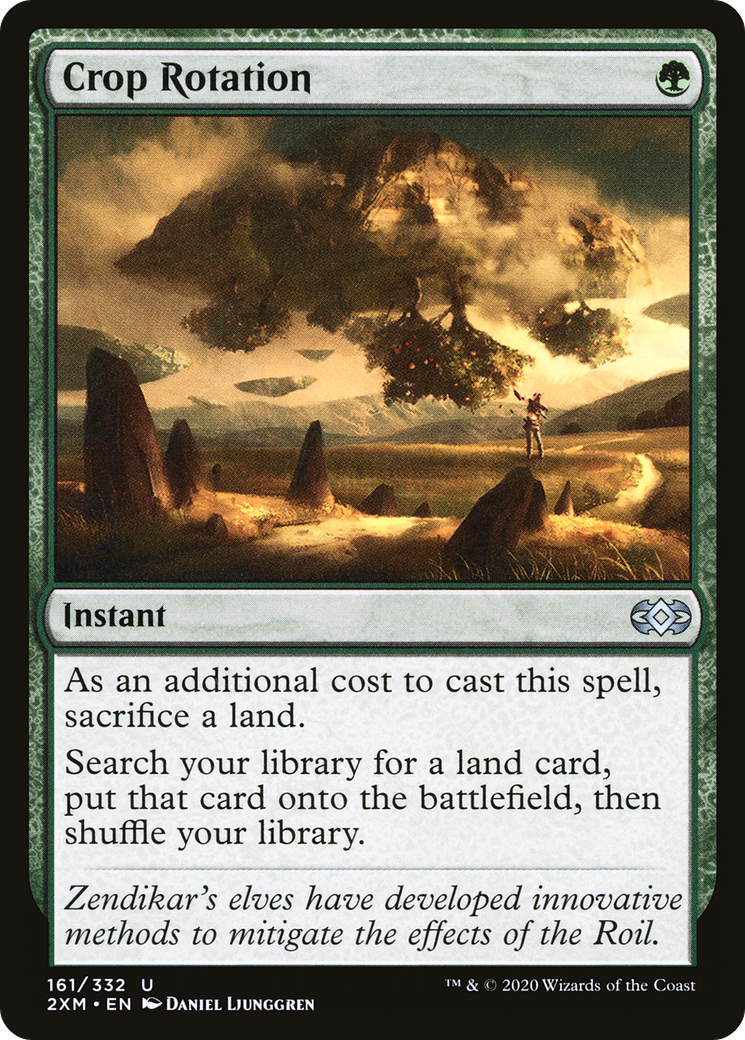 Crop Rotation (2XM-161) - Double Masters - Magic The Gathering