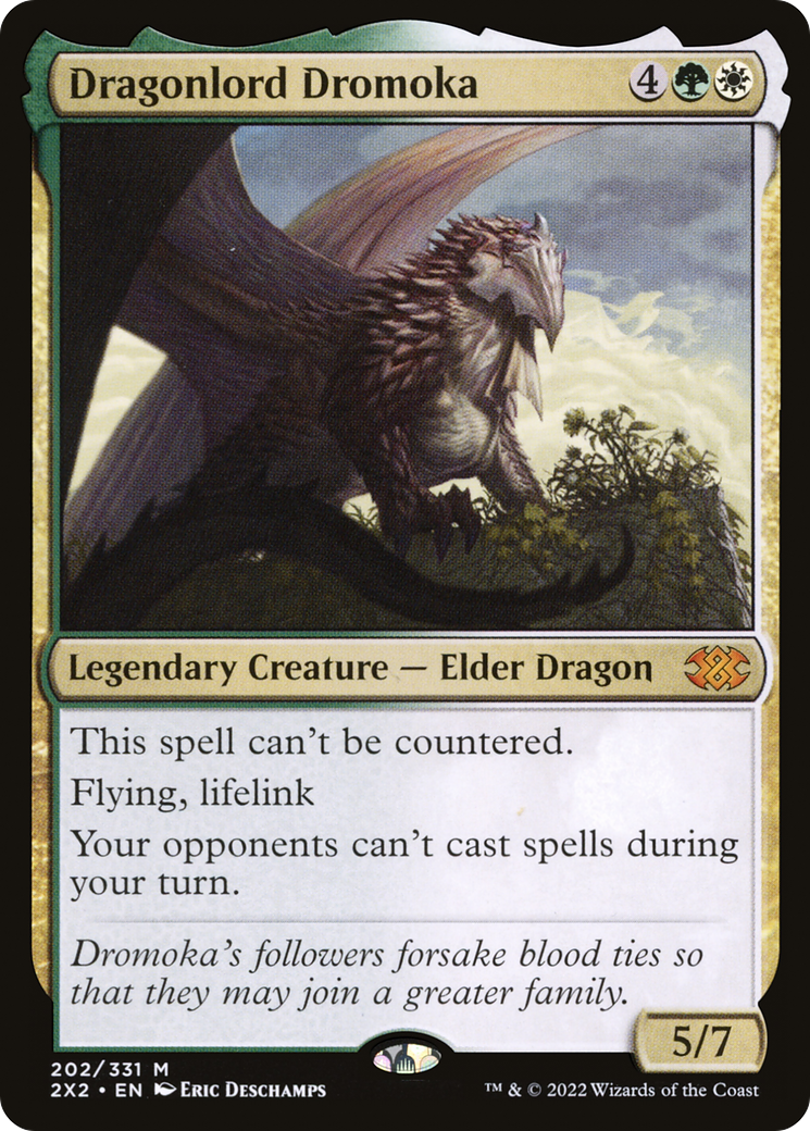 Dragonlord Dromoka (2X2-202) - Double Masters 2022 - Magic The Gathering