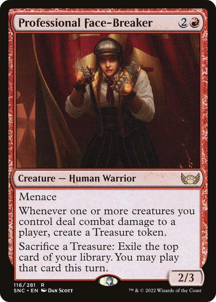 Professional Face-Breaker (SNC-116) - Streets of New Capenna - Magic The Gathering