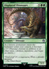 FOIL Displaced Dinosaurs (WHO-100) - Doctor Who - Magic The Gathering