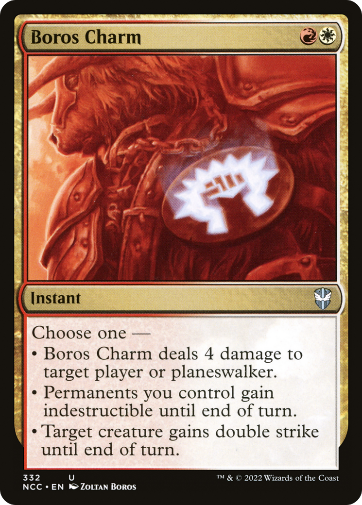 Boros Charm (NCC-332) - New Capenna Commander - Magic The Gathering