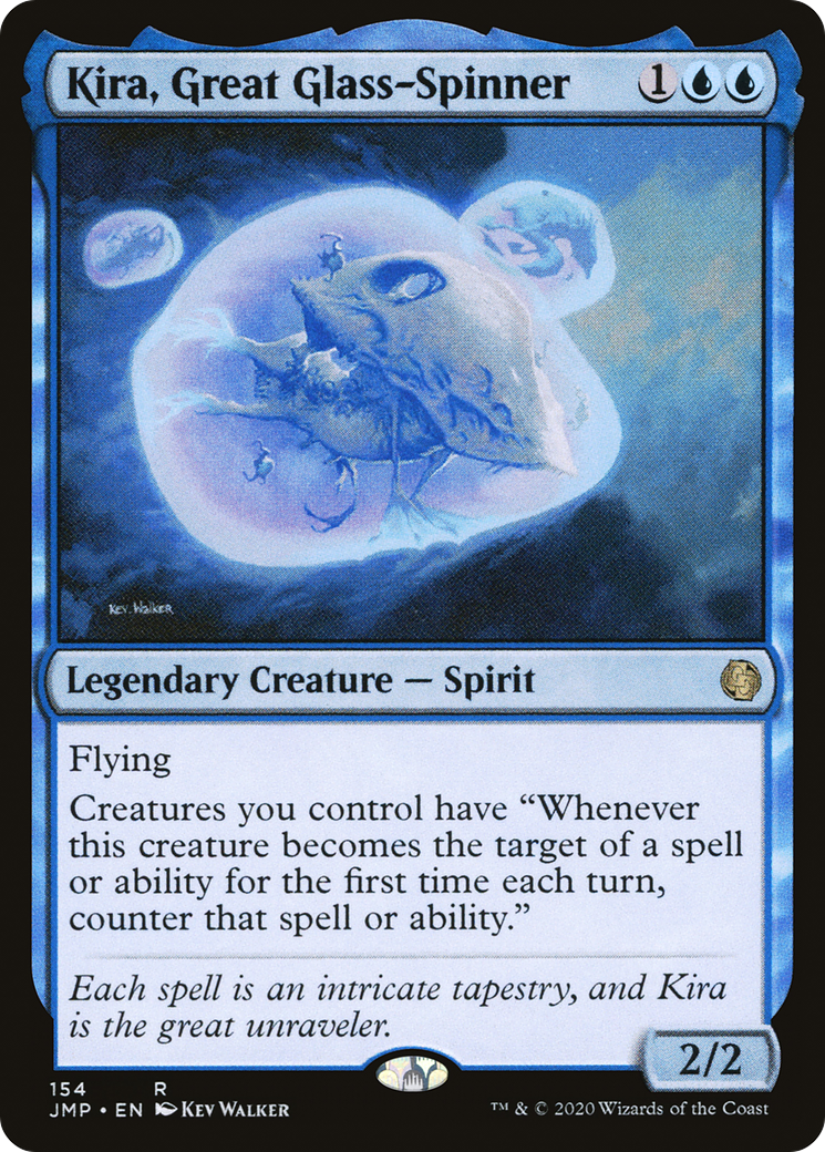 Kira, Great Glass-Spinner (JMP-154) - Jumpstart - Magic The Gathering