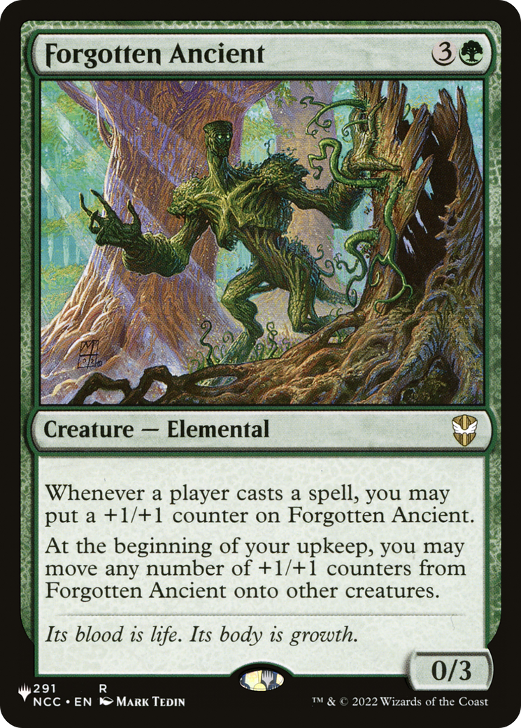Forgotten Ancient (LIST-NCC-291) - The List - Magic The Gathering