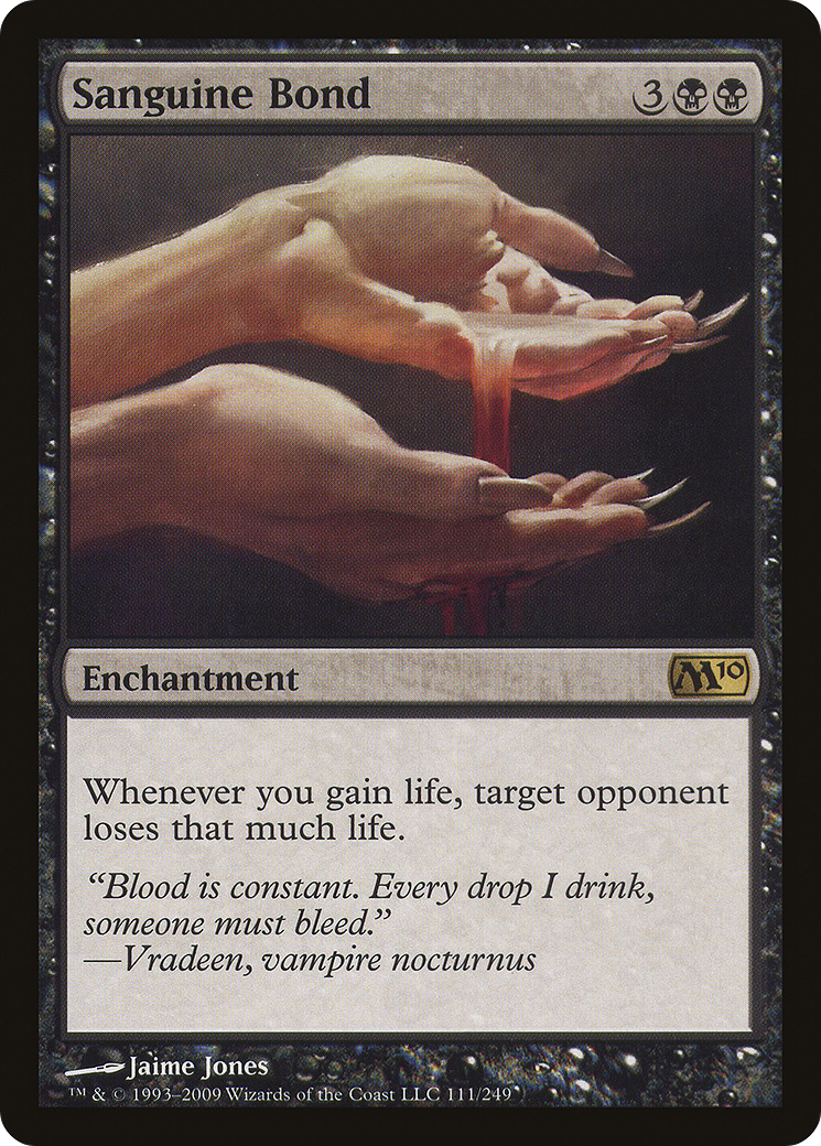 FOIL Sanguine Bond (M10-111) - Magic 2010 - Magic The Gathering