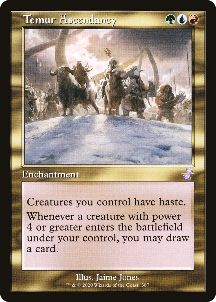 Temur Ascendancy (TSR-387) - Time Spiral Remastered - Magic The Gathering
