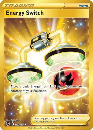 Energy Switch 212/195 - Pokemon Silver Tempest Holofoil