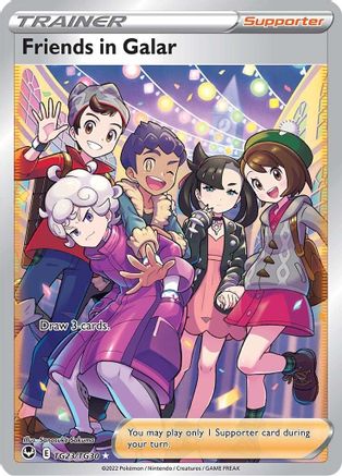 Friends in Galar TG23/30 - Pokemon Silver Tempest Trainer Gallery Holofoil
