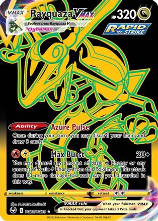 Rayquaza VMAX TG29/30 - Pokemon Silver Tempest Trainer Gallery Holofoil