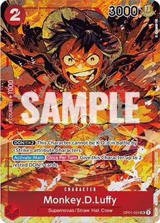 MonkeyDLuffy 024 Parallel [OP01-024] One Piece - Romance Dawn