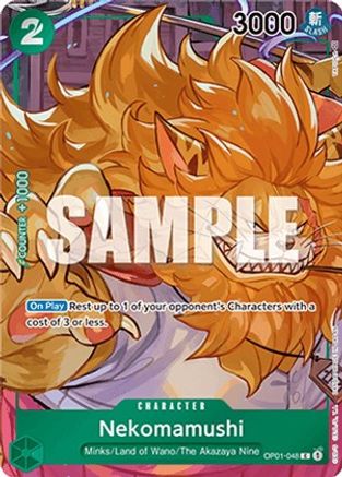 Nekomamushi Box Topper [OP01-048] One Piece - Romance Dawn