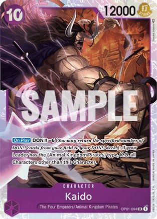 Kaido 094 [OP01-094] One Piece - Romance Dawn