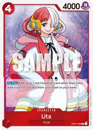Uta [OP01-005] One Piece - Romance Dawn