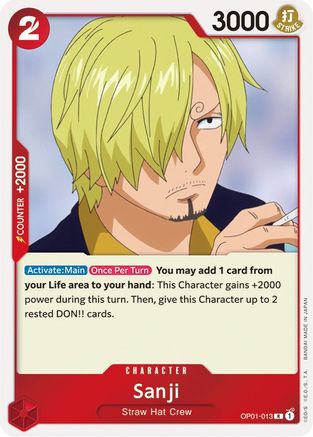 Sanji [OP01-013] One Piece - Romance Dawn