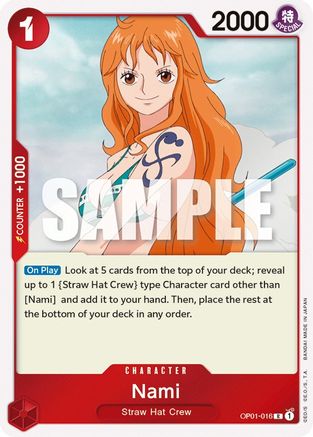 Nami [OP01-016] One Piece - Romance Dawn