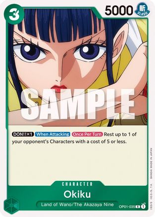 Okiku [OP01-035] One Piece - Romance Dawn