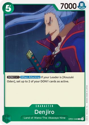 Denjiro [OP01-046] One Piece - Romance Dawn
