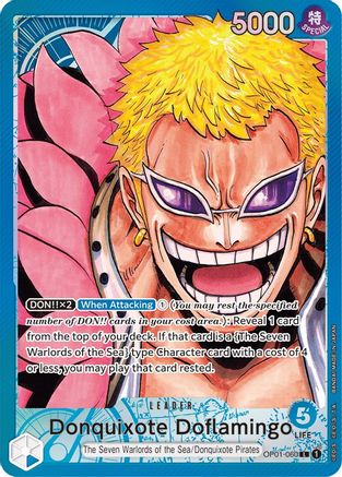 Donquixote Doflamingo 060 Parallel [OP01-060] One Piece - Romance Dawn