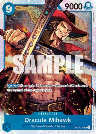 Dracule Mihawk [OP01-070] One Piece - Romance Dawn