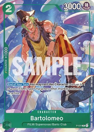Bartolomeo (Event Pack Vol. 1) (P-029) [OP-PR]