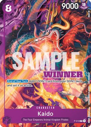 Kaido - P-010 (Winner Pack Vol. 1) (P-010) [OP-PR]