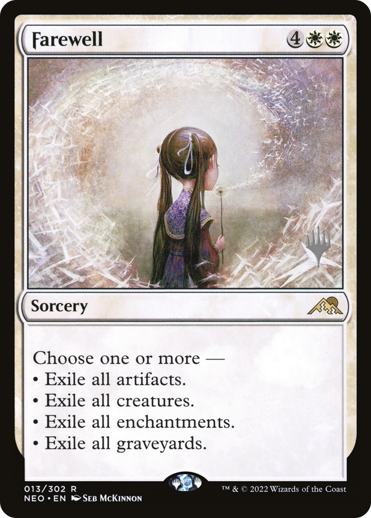 Farewell (PPNEO-13P) - Kamigawa: Neon Dynasty Promos - Magic The Gathering