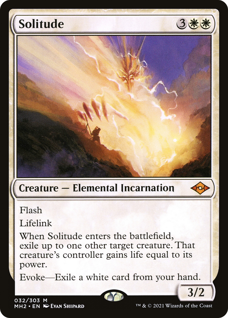 FOIL Solitude (MH2-032) - Modern Horizons 2 - Magic The Gathering