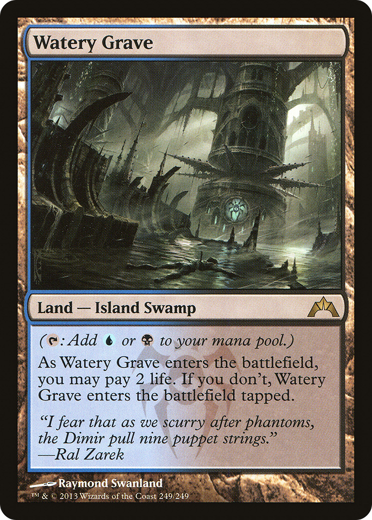 FOIL Watery Grave (GTC-249) - Gatecrash - Magic The Gathering