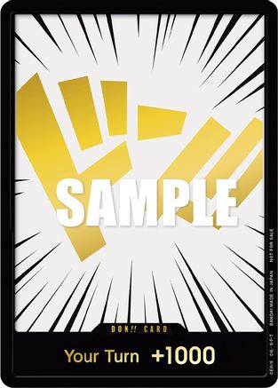 DON!! Card (Gold) - One Piece Promotion Cards