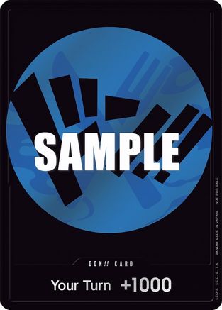 DON!! Card (Blue) - One Piece Promotion Cards