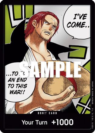 DON!! Card (Alternate Art) (OP-02)  One Piece - Paramount War