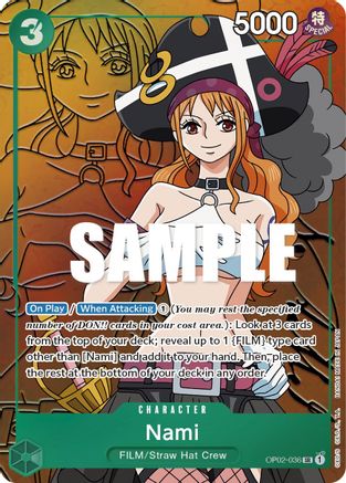 Nami (Alternate Art) [OP02-036] One Piece - Paramount War