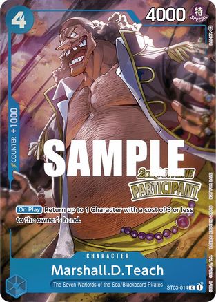 Marshall.D.Teach (Offline Regional 2023) [Participant] (ST03-014) [OP-PR]