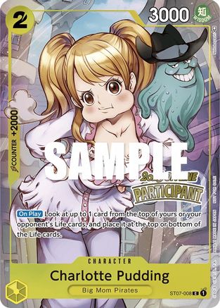 Charlotte Pudding (Offline Regional 2023) [Participant] (ST07-008) - One Piece Promotion Cards
