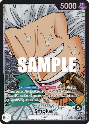 Smoker (093) (Alternate Art) [OP02-093] One Piece - Paramount War