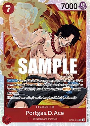 Portgas.D.Ace [OP02-013] One Piece - Paramount War