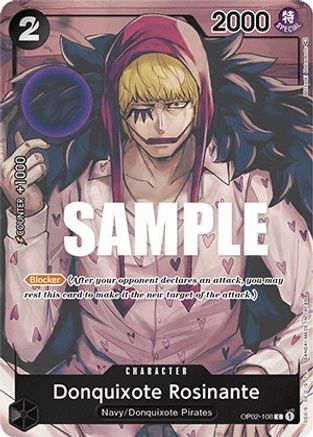 Donquixote Rosinante (Box Topper) [OP02-108] One Piece - Paramount War
