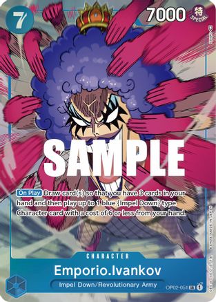 Emporio.Ivankov (051) (Alternate Art) [OP02-051] One Piece - Paramount War