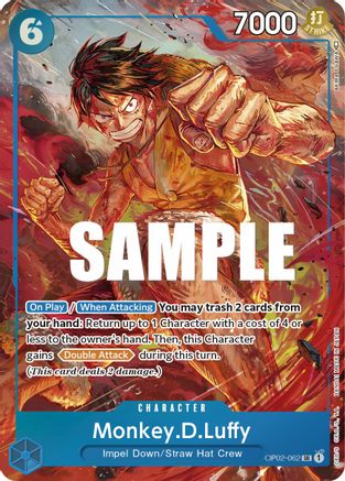 Monkey.D.Luffy (062) (Alternate Art) [OP02-062] One Piece - Paramount War