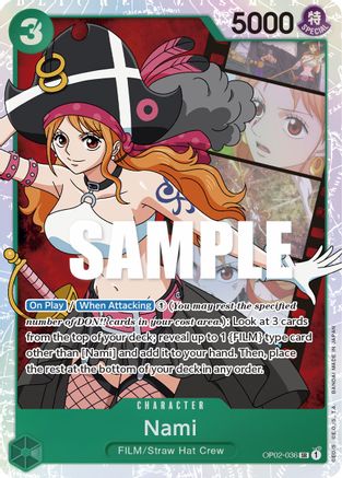 Nami [OP02-036] One Piece - Paramount War